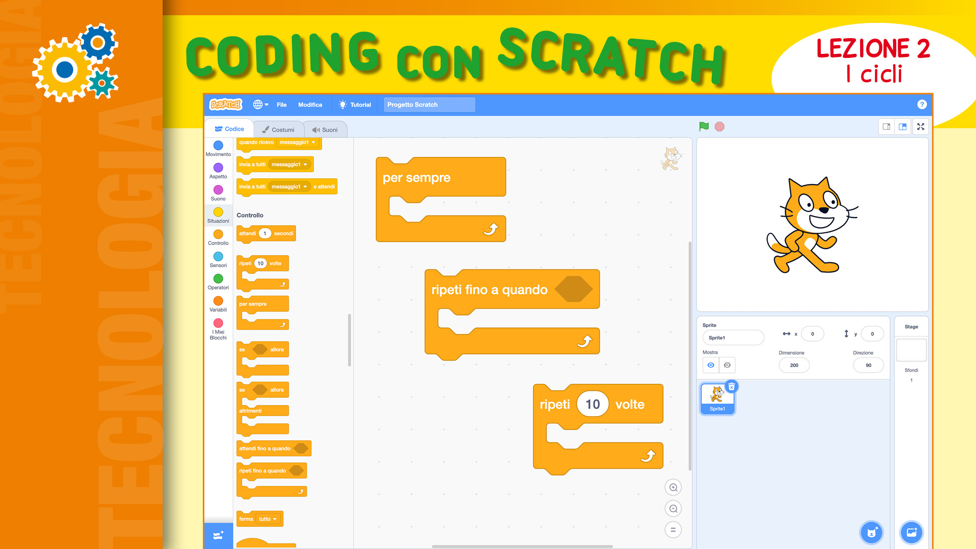 Coding con Scratch - I cicli