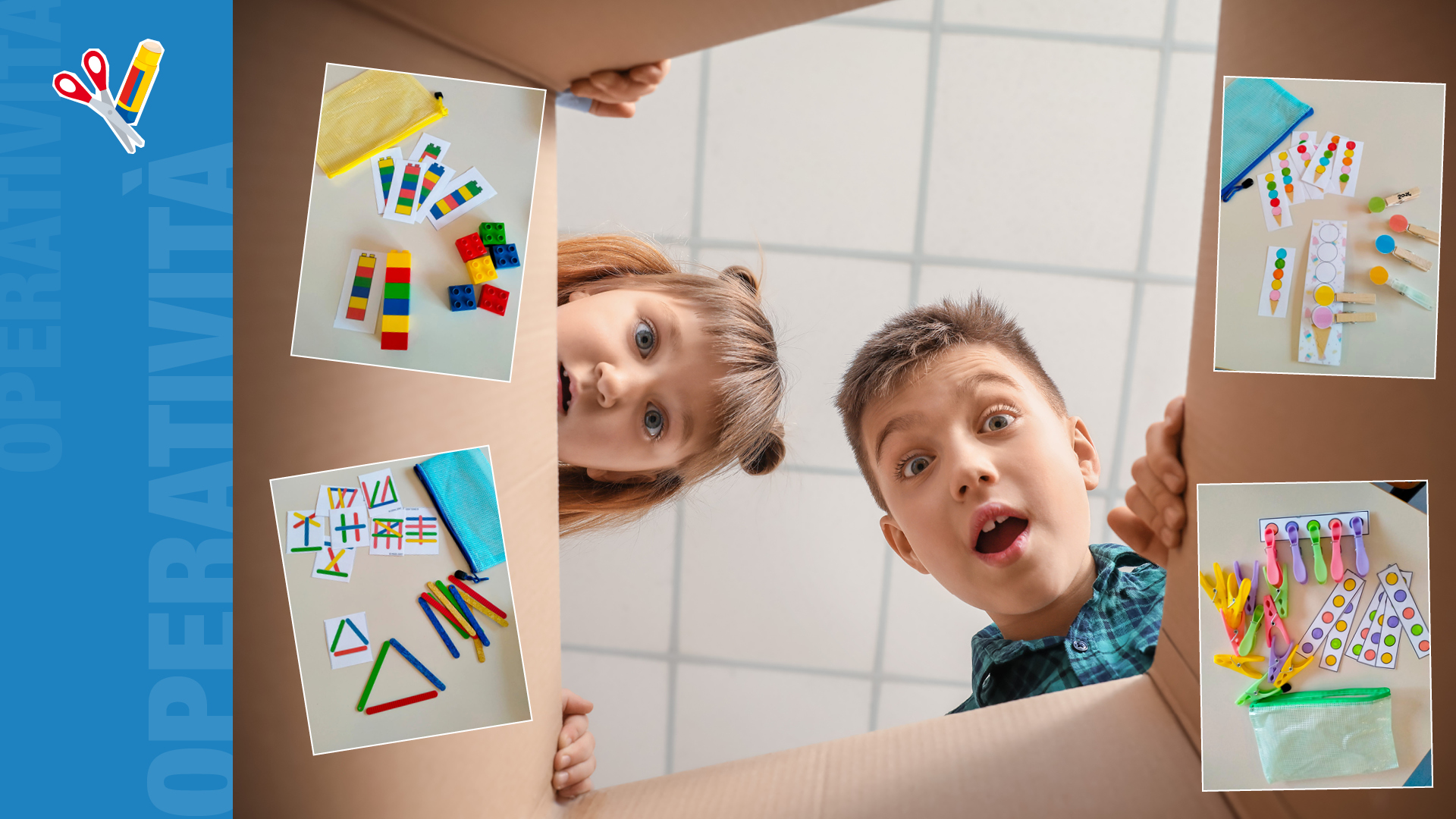 La scatola della attività per gli alunni veloci