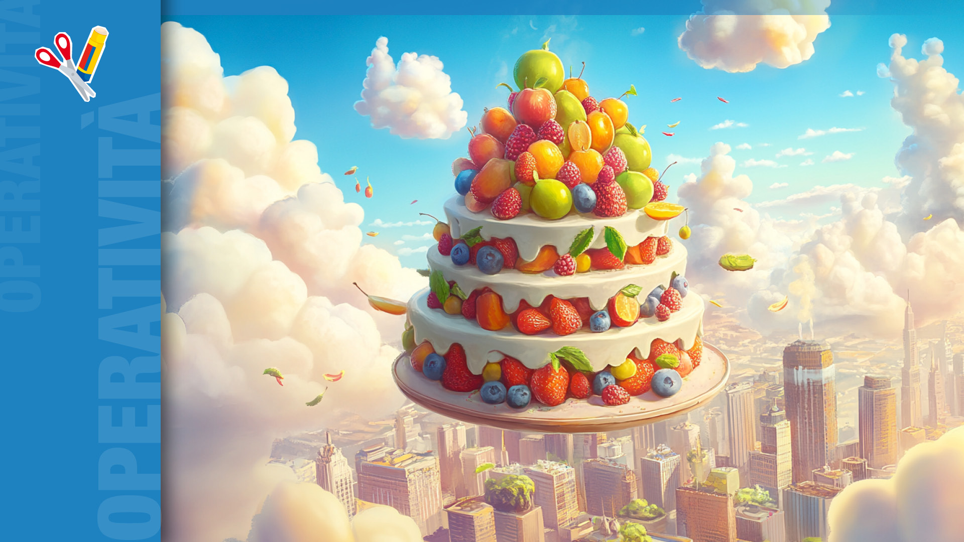 La torta in cielo - Gianni Rodari