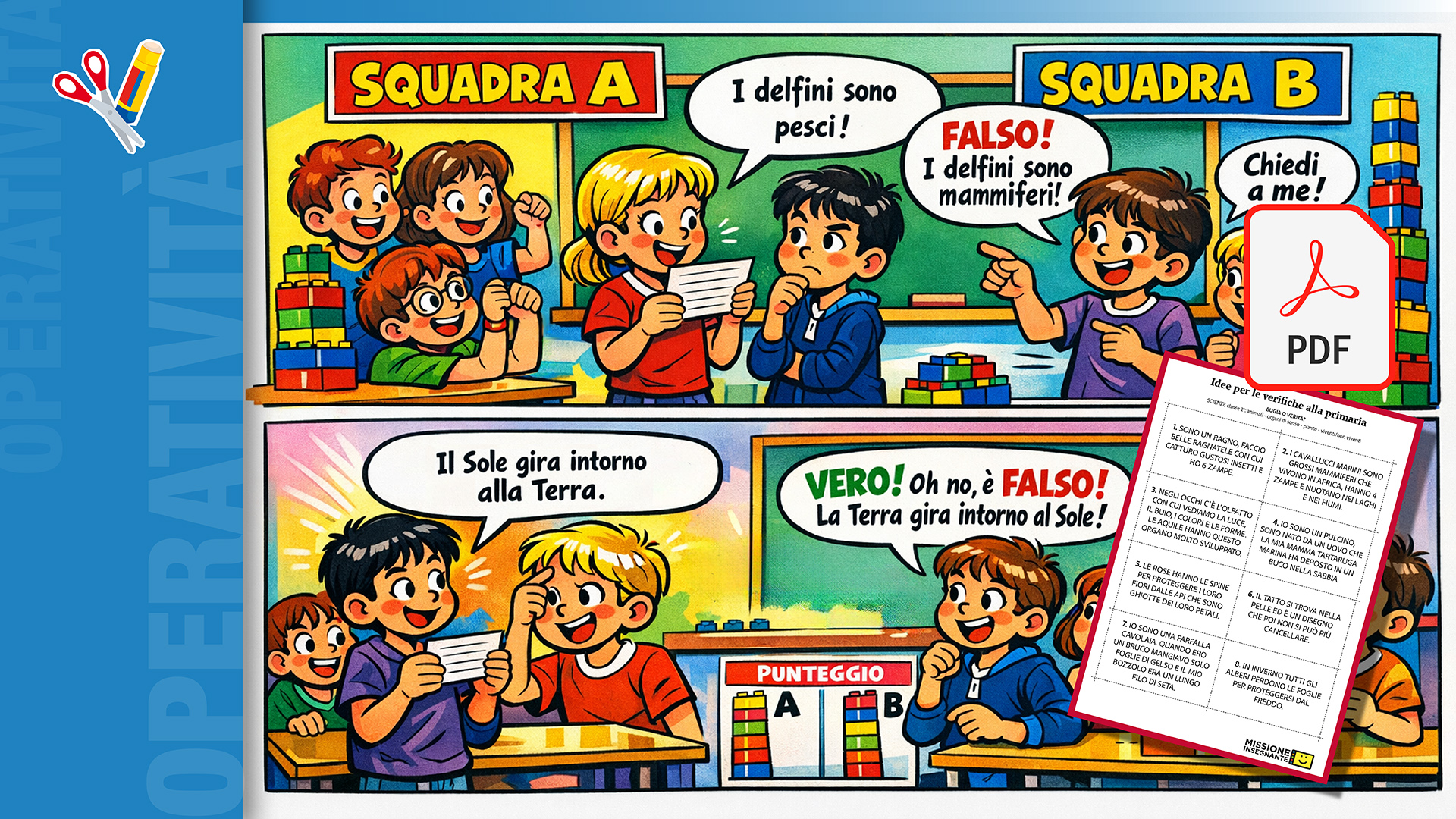 Idee per le verifiche alla primaria