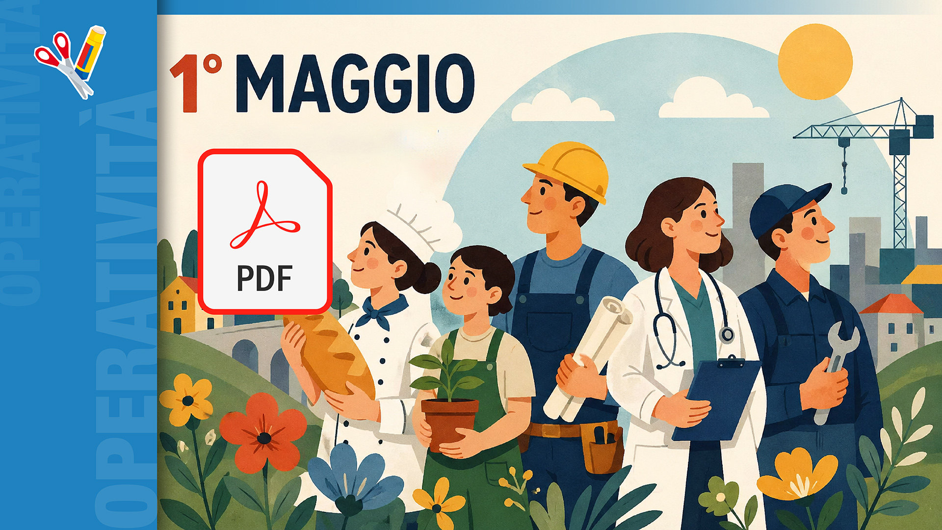 1° maggio: il lavoro da Rodari alla Costituzione